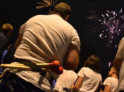 feu artifices percussions